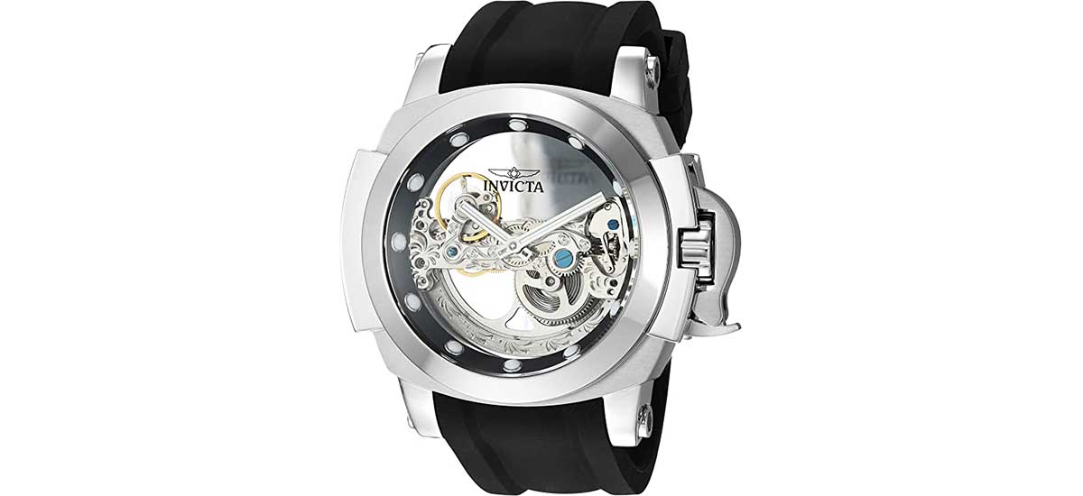 25 BEST Skeleton Watches For Men Gear Aesthetics In Full Glory   Invicta Mens 24707 Coalition Forces 