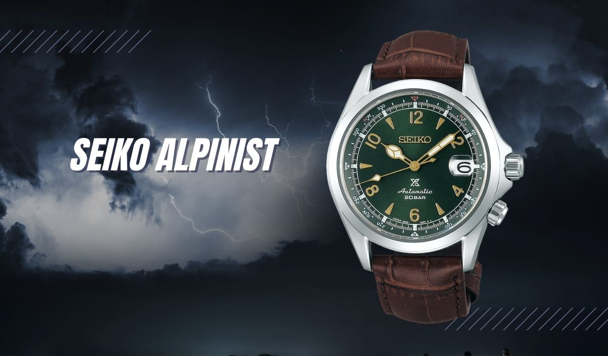 The re-creation of Seiko's first Alpinist watch from 1959. An important  sports watch classic is re-born.