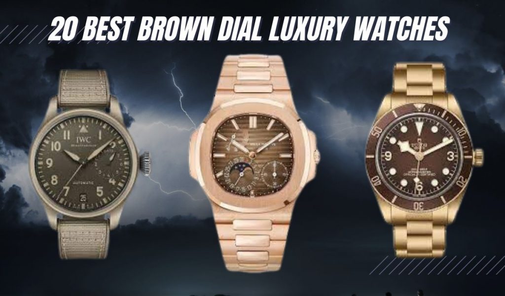 20 BEST Brown Dial Luxury Watches (Rolex, Seiko, Omega, Etc.)