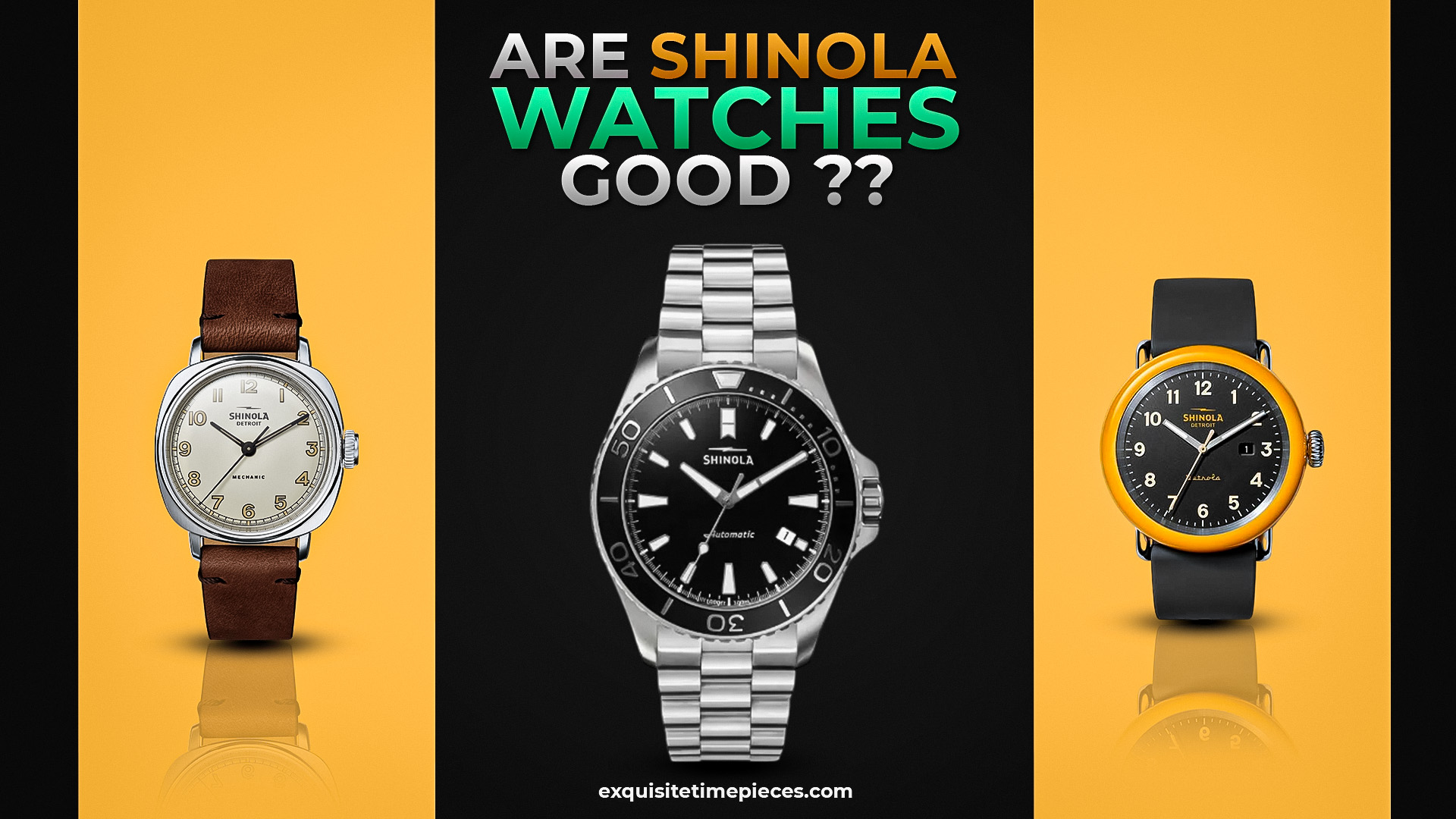 are shinola watches good