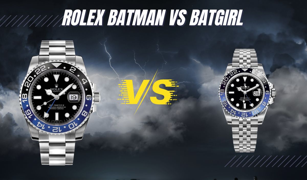 Rolex Batman vs Rolex Hulk