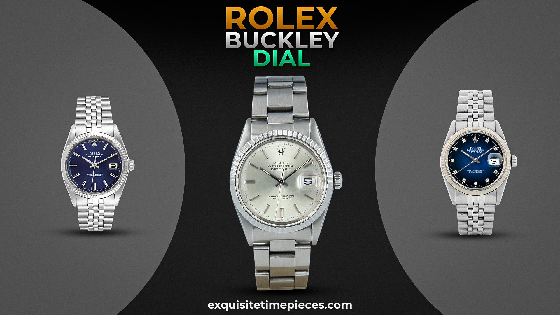 What Is The Rolex Buckley Dial