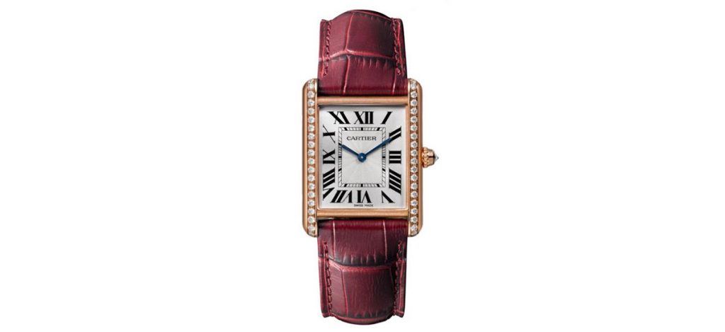 Pre-owned Cartier Tank Louis w1529856 18k 22mm Quartz watch
