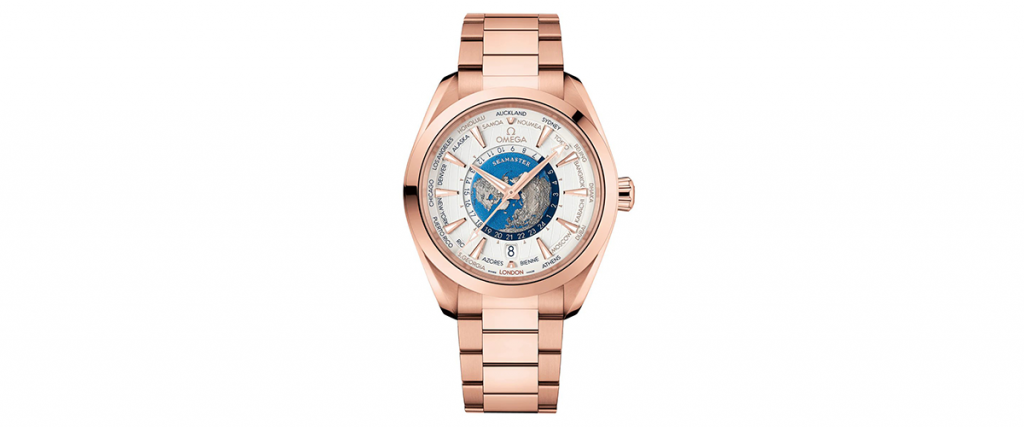 Omega Seamaster Aqua Terra 150M Master Chronometer GMT Worldtimer (ref. 220.50.43.22.02.001)
