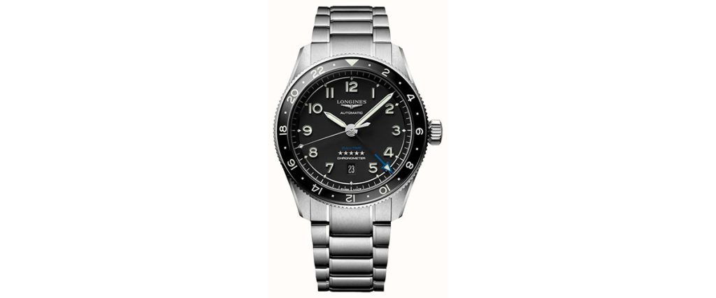 Longines Spirit Zulu Time Black Dial 42mm