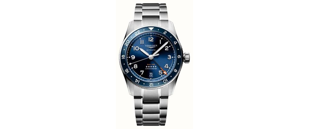 Longines Spirit Zulu Time Blue Dial 39mm