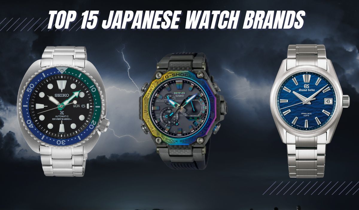 Top 15 Japanese Watch Brands Exquisite Timepieces