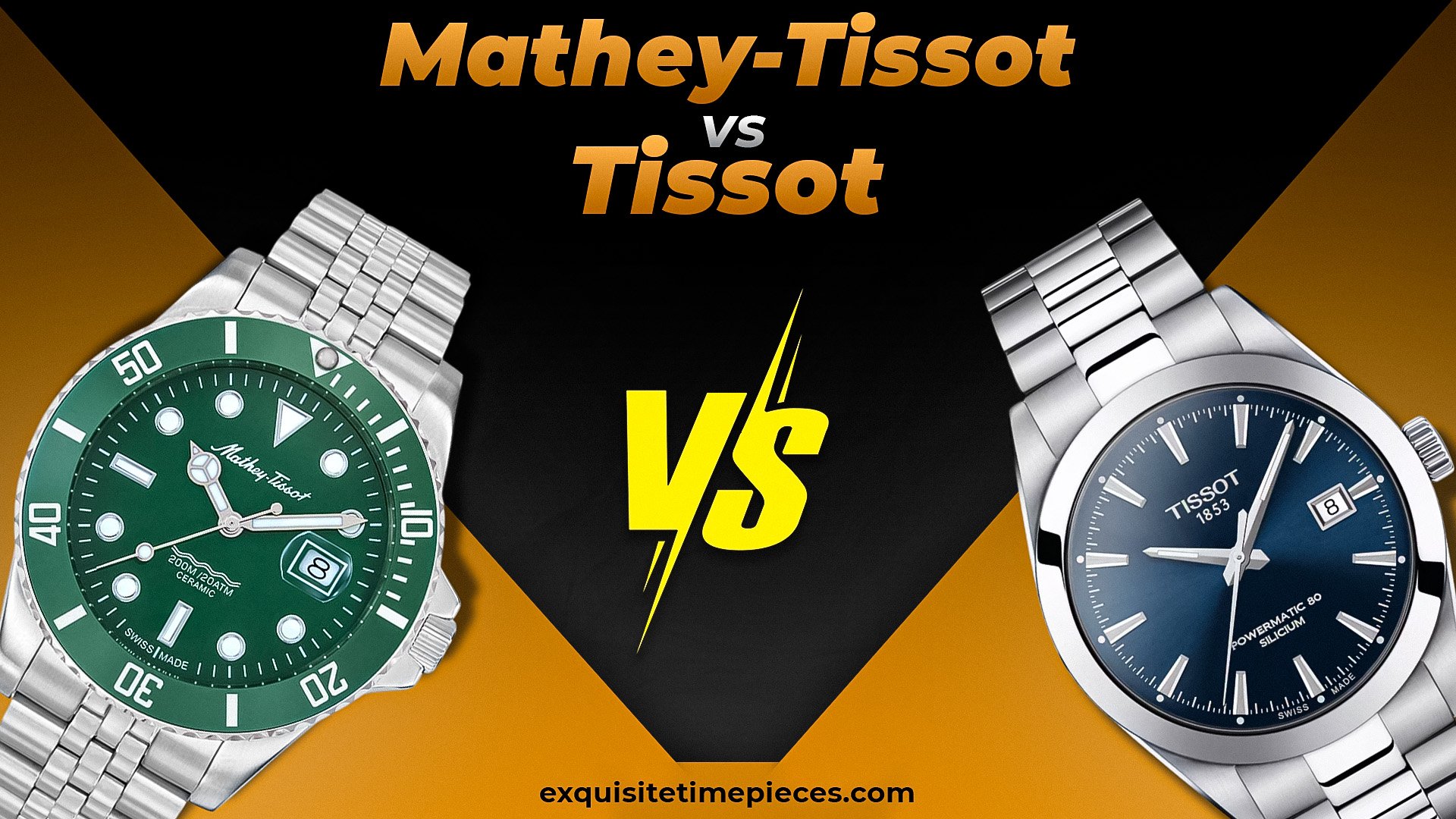 Mathey-Tissot vs Tissot