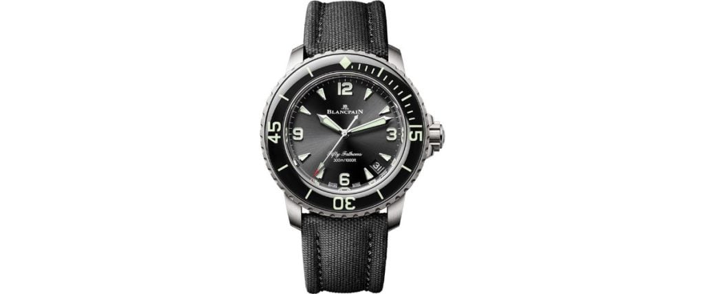 Blancpain Fifty Fathoms Automatic 42mm Black Dial (ref. 5010 12B30 B52B) 