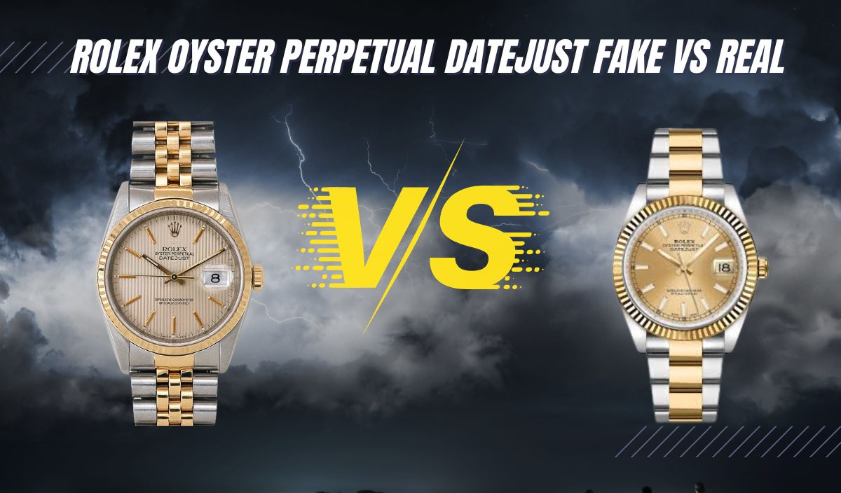 rolex oyster perpetual datejust fake vs real