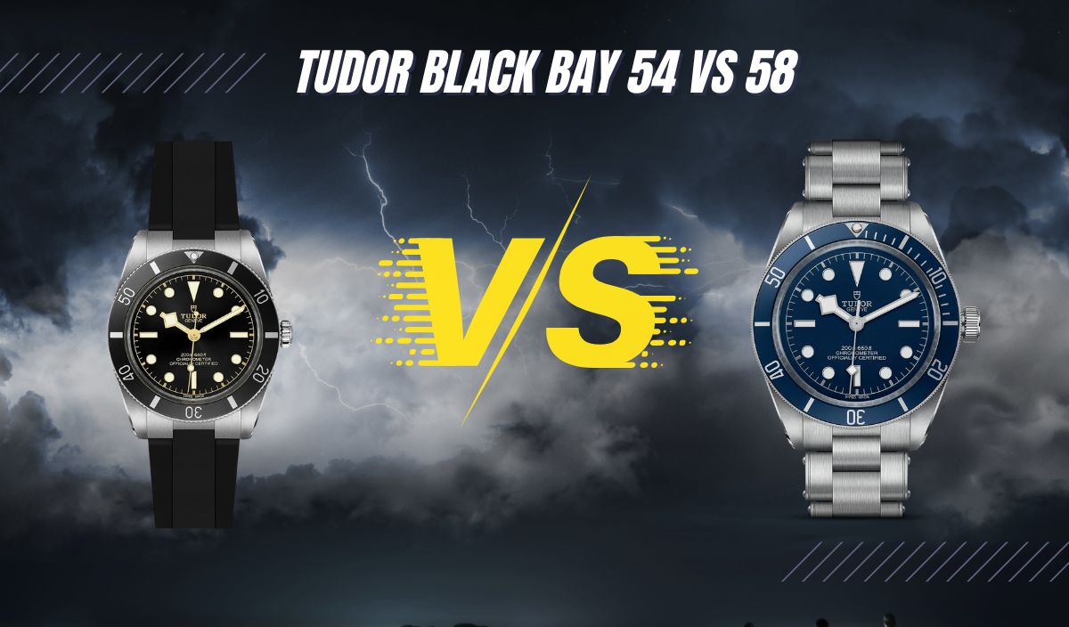 tudor black bay 54 vs 58